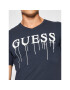 Guess T-Shirt M0YI0X J1300 Tmavomodrá Slim Fit - Pepit.cz