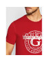 Guess T-Shirt M1BI35 J1311 Červená Slim Fit - Pepit.cz