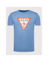 Guess T-Shirt M1RI7 I3Z11 Modrá Slim Fit - Pepit.cz