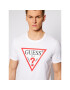 Guess T-Shirt M1RI71 I3Z11 Bílá Slim Fit - Pepit.cz