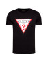 Guess T-Shirt M1RI71 I3Z11 Černá Slim Fit - Pepit.cz