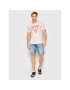 Guess T-Shirt M1RI71 I3Z11 Růžová Slim Fit - Pepit.cz