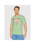 Guess T-Shirt M1RI71 I3Z11 Zelená Slim Fit - Pepit.cz