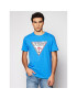 Guess T-Shirt M1RI72 K8FQ1 Modrá Regular Fit - Pepit.cz