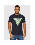 Guess T-Shirt M2GI08 J1311 Tmavomodrá Slim Fit - Pepit.cz