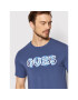 Guess T-Shirt M2GI09 J1311 Tmavomodrá Slim Fit - Pepit.cz