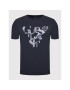 Guess T-Shirt M2GI22 J1311 Tmavomodrá Slim Fit - Pepit.cz