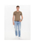 Guess T-Shirt M2YI36 I3Z14 Zelená Slim Fit - Pepit.cz