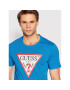 Guess T-Shirt M2YI71 I3Z11 Modrá Slim Fit - Pepit.cz