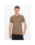 Guess T-Shirt M2YI72 I3Z14 Hnědá Regular Fit - Pepit.cz