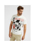 Guess T-Shirt Midnight M3RI41 KBDK0 Bílá Slim Fit - Pepit.cz