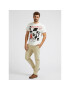 Guess T-Shirt Midnight M3RI41 KBDK0 Bílá Slim Fit - Pepit.cz