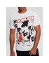 Guess T-Shirt Midnight M3RI41 KBDK0 Bílá Slim Fit - Pepit.cz