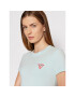 Guess T-Shirt Mini Triangle W1YI0Z J1311 Modrá Slim Fit - Pepit.cz