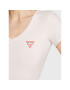 Guess T-Shirt Mini Triangle W2YI45 J1311 Růžová Slim Fit - Pepit.cz