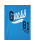 Guess T-Shirt N2YI11 K8HM0 Modrá Regular Fit - Pepit.cz