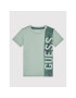 Guess T-Shirt N2YI19 K8HM0 Zelená Regular Fit - Pepit.cz