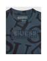 Guess T-Shirt N2YI32 K8HM0 Modrá Regular Fit - Pepit.cz