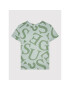 Guess T-Shirt N2YI32 K8HM0 Zelená Regular Fit - Pepit.cz