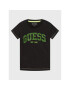 Guess T-Shirt N3RI07 K8HM3 Černá Regular Fit - Pepit.cz