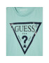 Guess T-Shirt N73I55 K8HM0 Modrá Regular Fit - Pepit.cz