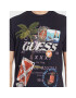 Guess T-Shirt Nautical Collage M3GI38 KBDL0 Tmavomodrá Regular Fit - Pepit.cz