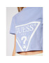 Guess T-Shirt O1GA21 K8HM0 Modrá Regular Fit - Pepit.cz