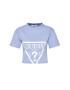 Guess T-Shirt O1GA21 K8HM0 Modrá Regular Fit - Pepit.cz