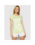 Guess T-Shirt O1GA56 JA911 Zelená Regular Fit - Pepit.cz