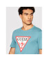 Guess T-Shirt Original Logo M1RI71 I3Z11 Zelená Slim Fit - Pepit.cz