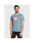 Guess T-Shirt Original Logo M2YI71 I3Z11 Modrá Slim Fit - Pepit.cz