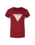 Guess T-Shirt Original W1YI1B I3Z11 Bordó Boxy Fit - Pepit.cz