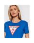 Guess T-Shirt Original W1YI1B I3Z11 Modrá Boxy Fit - Pepit.cz