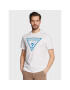 Guess T-Shirt Reflective Logo M3GI44 K9RM1 Bílá Slim Fit - Pepit.cz