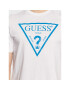 Guess T-Shirt Reflective Logo M3GI44 K9RM1 Bílá Slim Fit - Pepit.cz