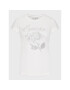 Guess T-Shirt Rose Logo W2BI29 KA0Q3 Bílá Slim Fit - Pepit.cz