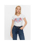 Guess T-Shirt Roses W3BI56 J1314 Bílá Slim Fit - Pepit.cz