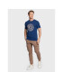 Guess T-Shirt Round Logo M3GI11 J1314 Tmavomodrá Slim Fit - Pepit.cz