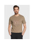 Guess T-Shirt Round Logo M3GI11 J1314 Zelená Slim Fit - Pepit.cz