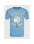 Guess T-Shirt Route M2GI02 K6XN1 Modrá Slim Fit - Pepit.cz