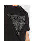 Guess T-Shirt Shiny Gel Triangle M3GI33 J1314 Černá Slim Fit - Pepit.cz