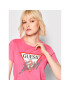 Guess T-Shirt Sparkle Icon W2RI07 I3Z11 Růžová Regular Fit - Pepit.cz