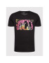 Guess T-Shirt Tie Dye M2GI73 K9RM1 Černá Slim Fit - Pepit.cz