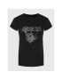 Guess T-Shirt Triangle Lafies Logo W2BI23 KA0Q4 Černá Regular Fit - Pepit.cz