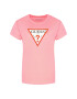 Guess T-Shirt Triangle Logo W0YI57 K8HM0 Růžová Regular Fit - Pepit.cz