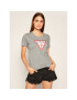 Guess T-Shirt Triangle Logo W0YI57 K8HM0 Šedá Regular Fit - Pepit.cz