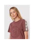 Guess T-Shirt V2BI05 I3Z14 Bordó Relaxed Fit - Pepit.cz