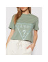 Guess T-Shirt V2RI00 K8HM0 Zelená Relaxed Fit - Pepit.cz