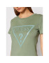 Guess T-Shirt V2RI13 K8HM0 Zelená Regular Fit - Pepit.cz