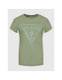 Guess T-Shirt V2RI13 K8HM0 Zelená Regular Fit - Pepit.cz